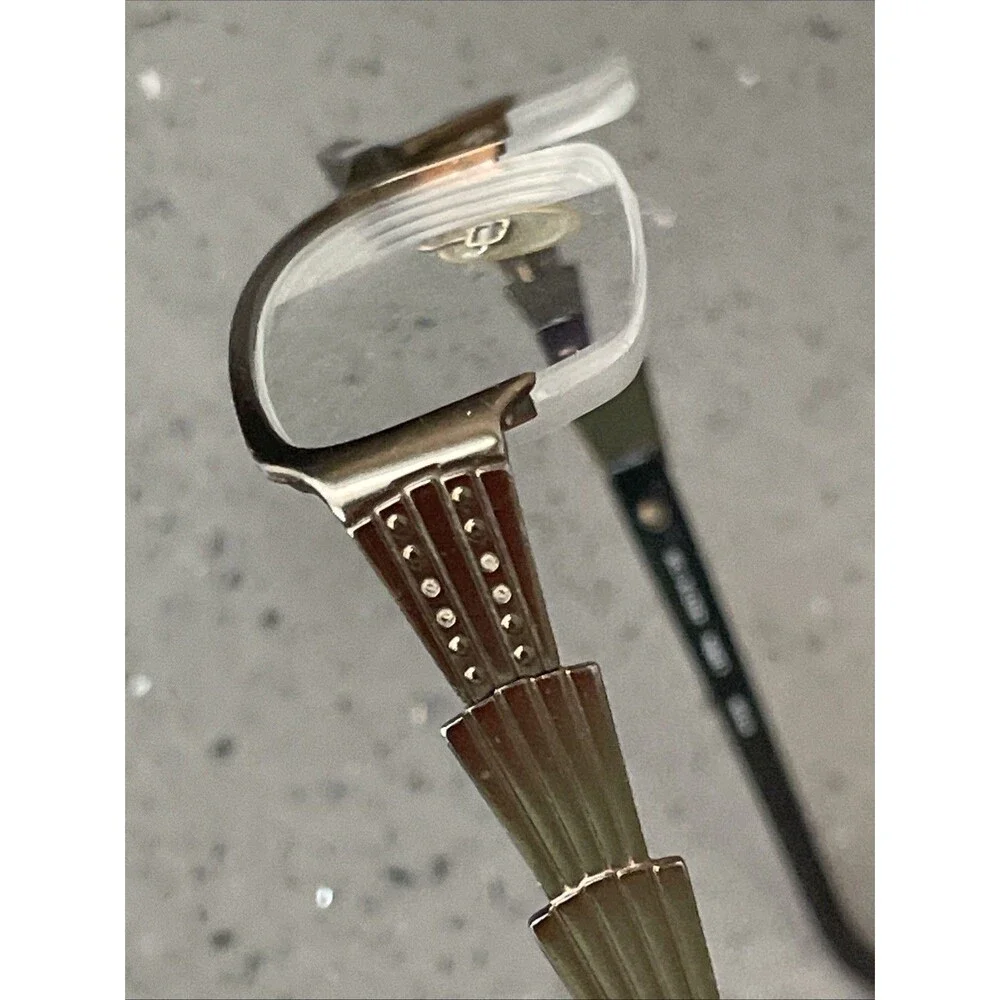 Rampage R165 LBRN 49-18-135 Brown Metal Flex  Half Rim Eyeglasses Frames ONLY